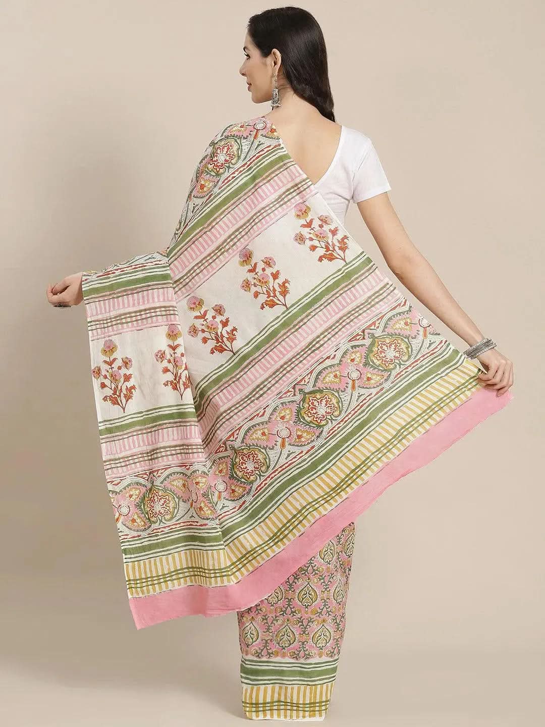 Buy Pink Printed Cotton Saree - 14562 | Libas Ethnic Wear Online
Buy Pink Printed Cotton Saree - 14562 | Libas Ethnic Wear Online