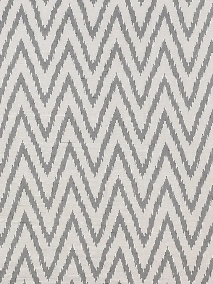 Pink Printed Cotton Saree - Libas