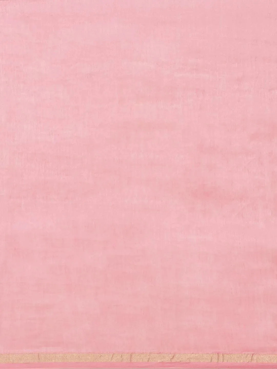 Pink Printed Cotton Silk Saree - Libas