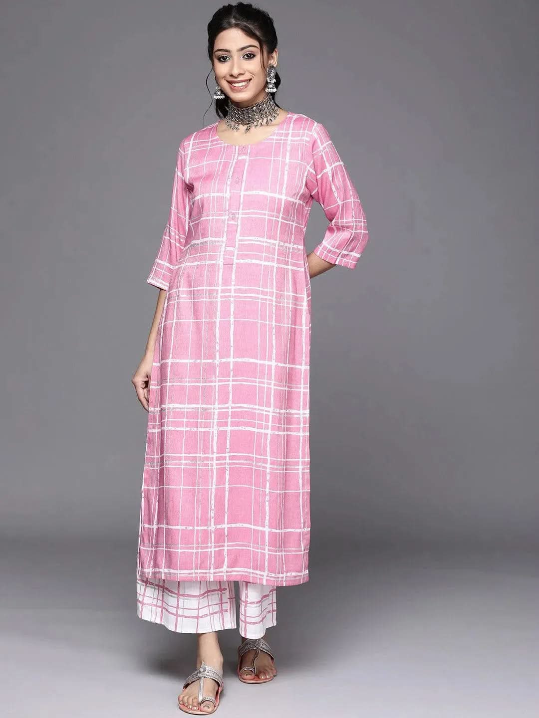 Buy Pink Printed Rayon Kurta - 23297O- | Libas Ethnic Wear Online
Buy Pink Printed Rayon Kurta - 23297O- | Libas Ethnic Wear Online