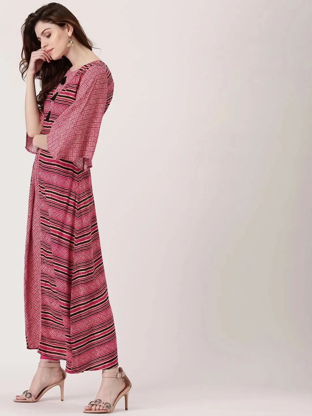 Buy Pink Printed Rayon Kurta - 4901- | Libas Ethnic Wear Online
Buy Pink Printed Rayon Kurta - 4901- | Libas Ethnic Wear Online