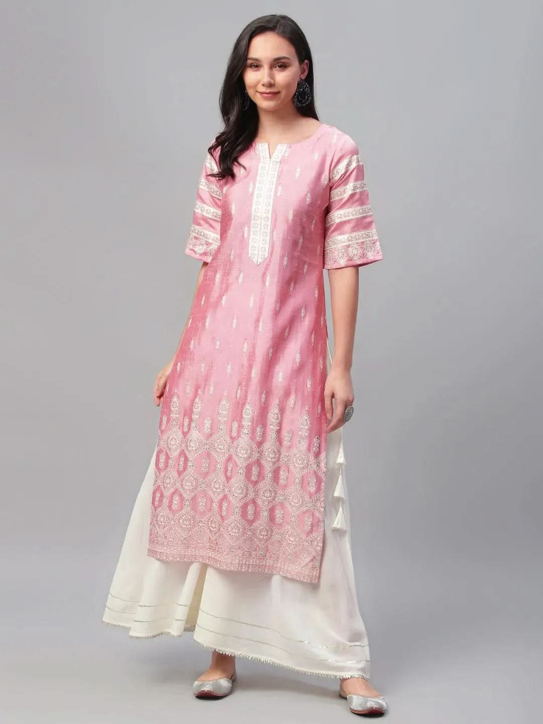 Buy Pink Printed Shantoon Kurta - 9163- | Libas Ethnic Wear Online
Buy Pink Printed Shantoon Kurta - 9163- | Libas Ethnic Wear Online