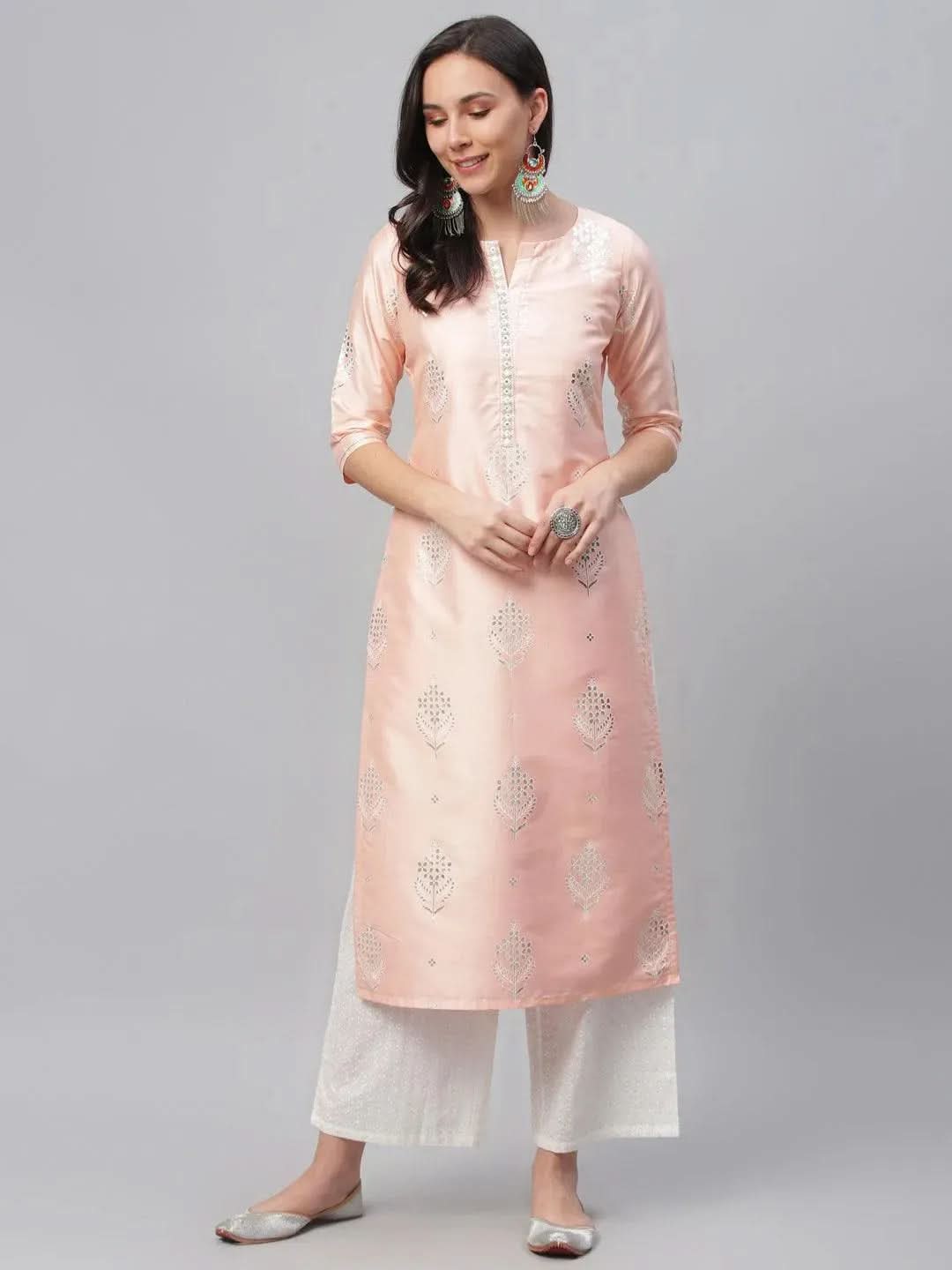 Buy Pink Printed Shantoon Kurta - 9168- | Libas Ethnic Wear Online
Buy Pink Printed Shantoon Kurta - 9168- | Libas Ethnic Wear Online