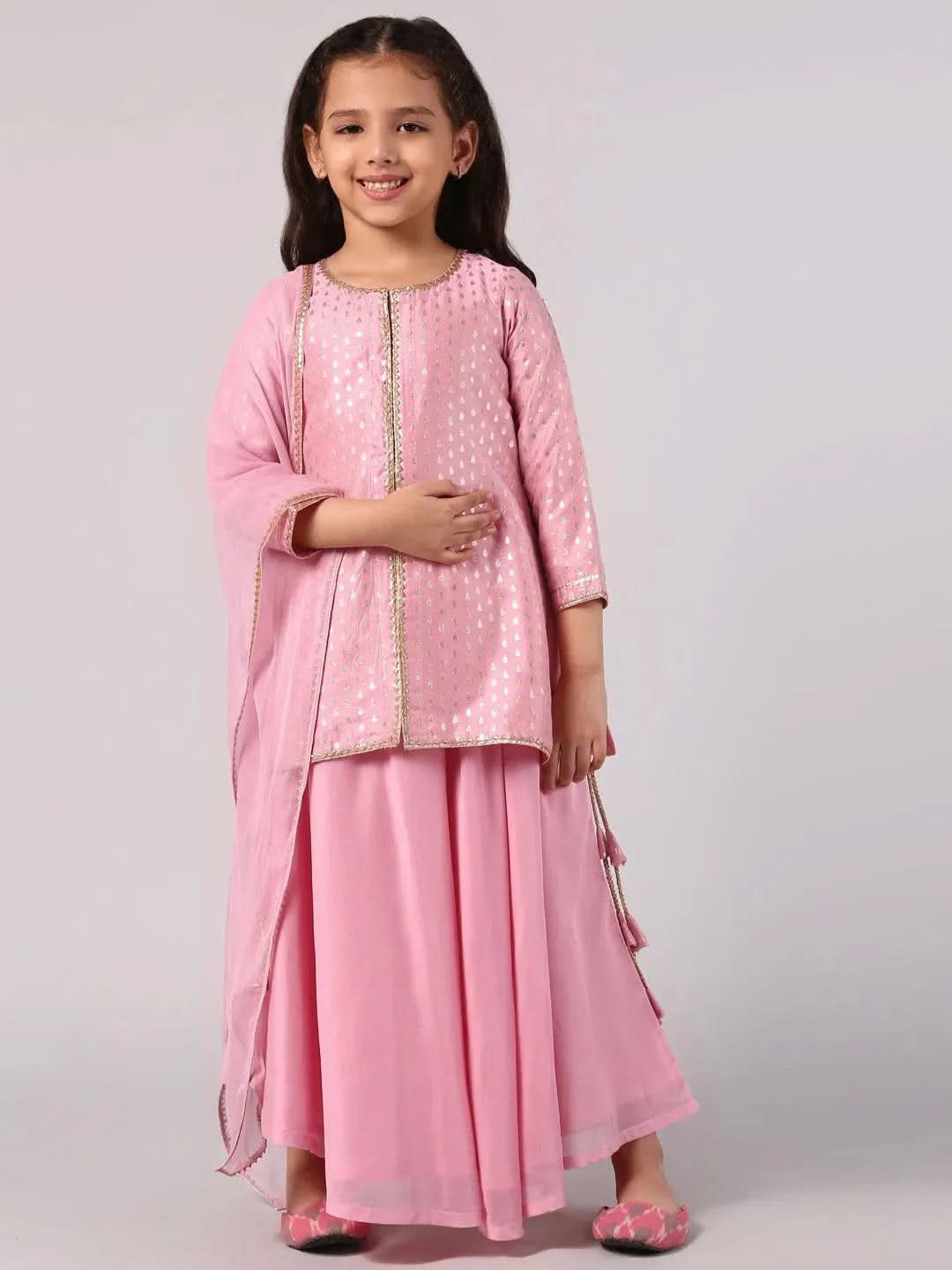 Buy Pink Self Design Chanderi Silk Suit Set - 20403K- | Libas Ethnic Wear Online
Buy Pink Self Design Chanderi Silk Suit Set - 20403K- | Libas Ethnic Wear Online