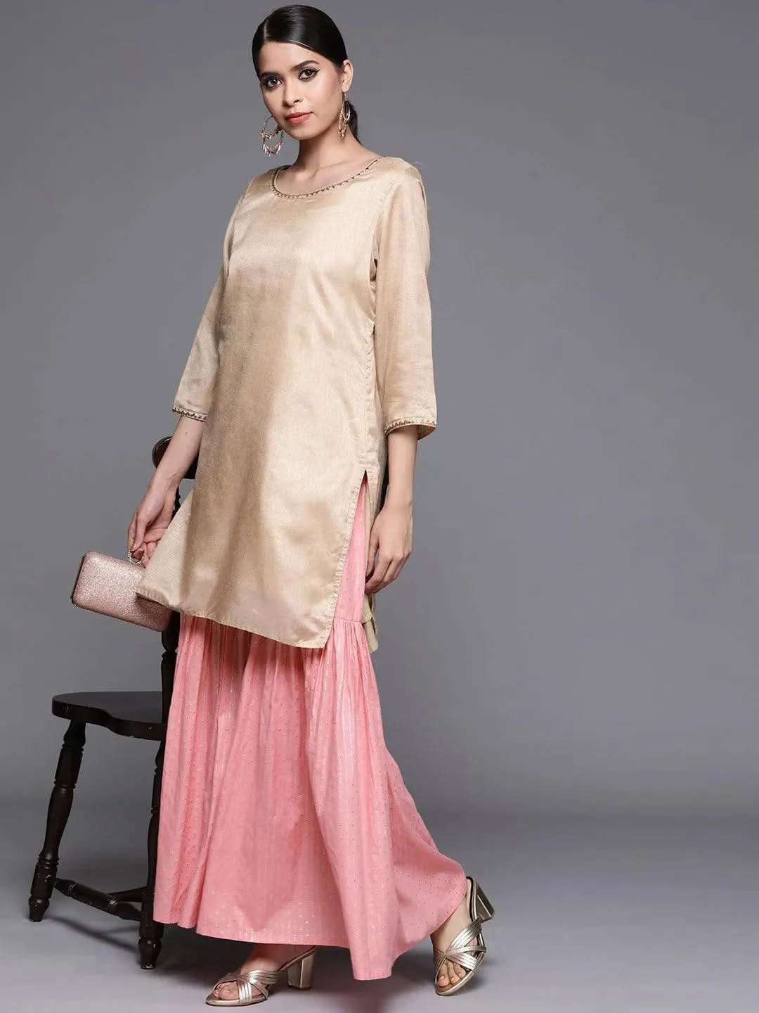 Buy Pink Self Design Cotton Sharara Pants- PL980O-S | Libas Ethnic Wear Online
Buy Pink Self Design Cotton Sharara Pants- PL980O-S | Libas Ethnic Wear Online