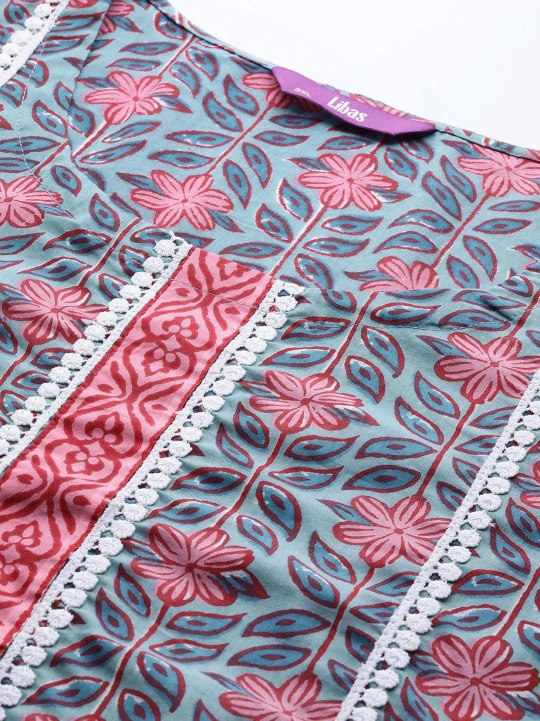 Buy Plus Size Blue Printed Cotton Kurta - 25038O-3XL | Libas Ethnic Wear Online
Buy Plus Size Blue Printed Cotton Kurta - 25038O-3XL | Libas Ethnic Wear Online