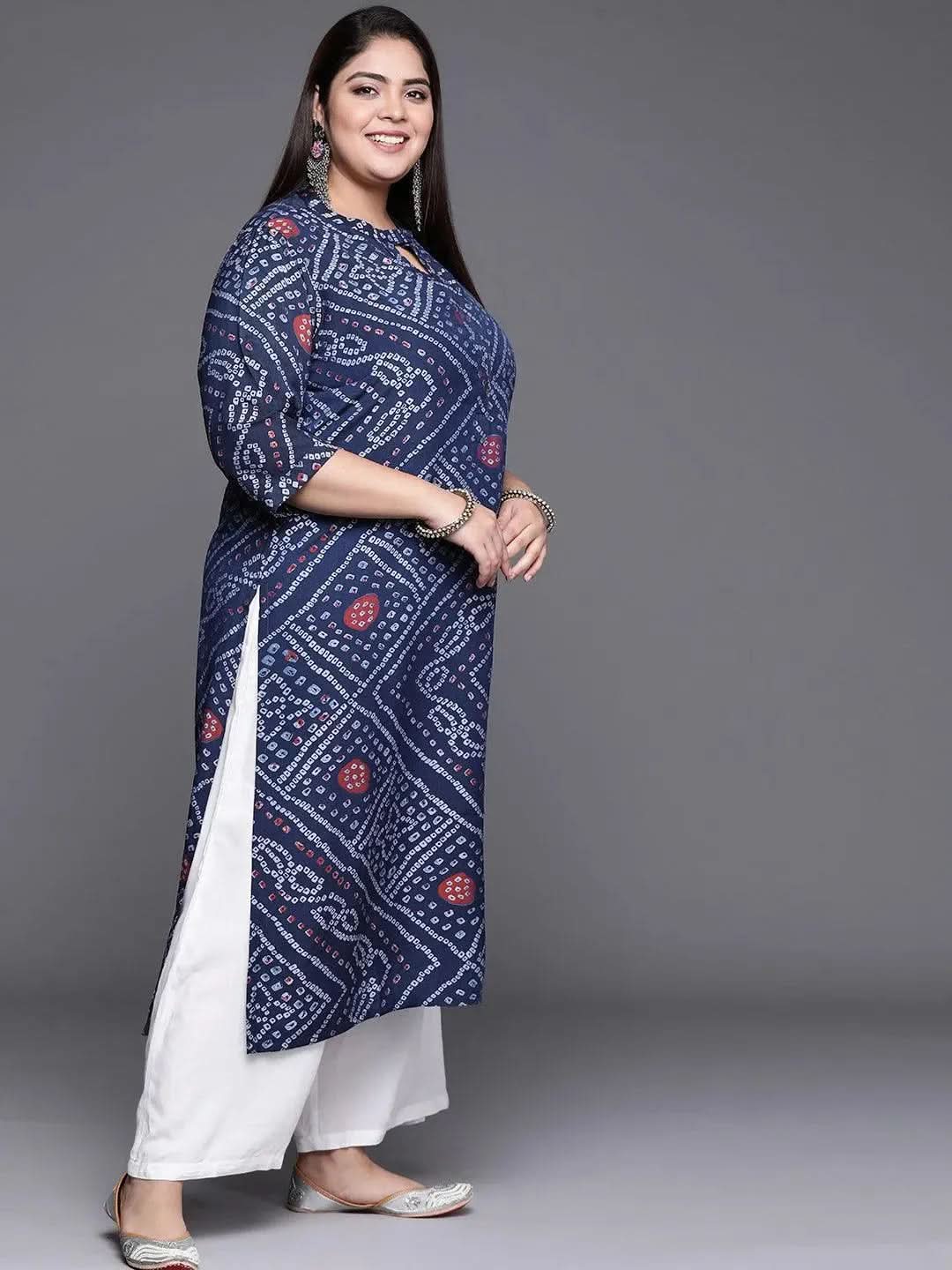 Buy Plus Size Blue Printed Rayon Kurta - 11051- | Libas Ethnic Wear Online
Buy Plus Size Blue Printed Rayon Kurta - 11051- | Libas Ethnic Wear Online