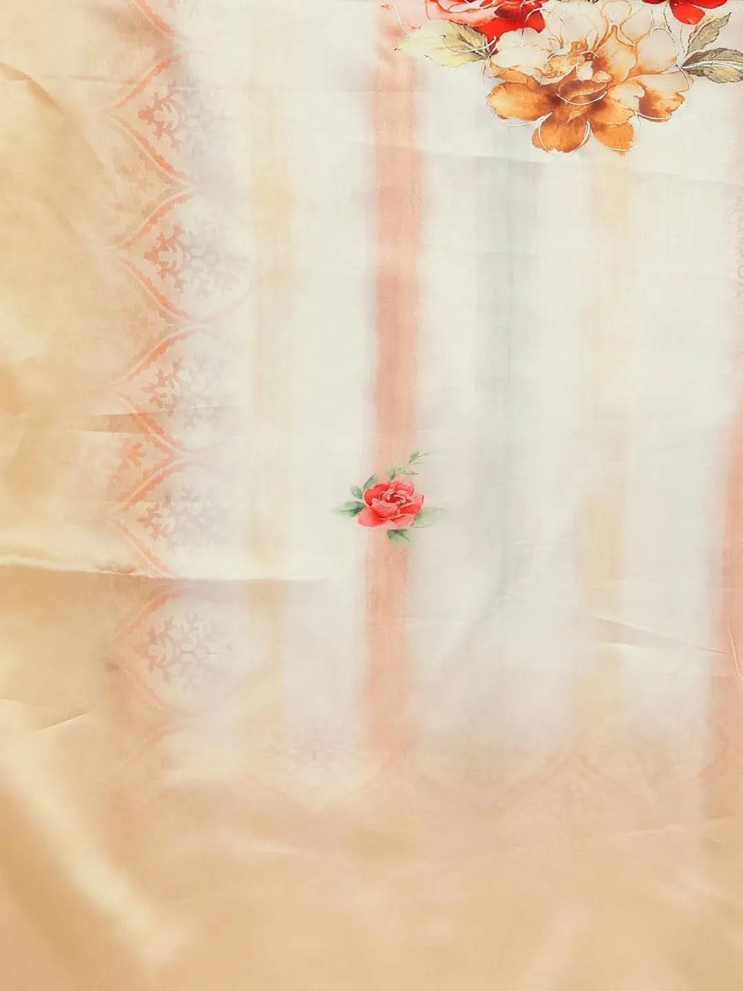 Plus Size Cream Printed Silk Blend Straight Kurta With Palazzos & Dupatta
Plus Size Cream Printed Silk Blend Straight Kurta With Palazzos & Dupatta