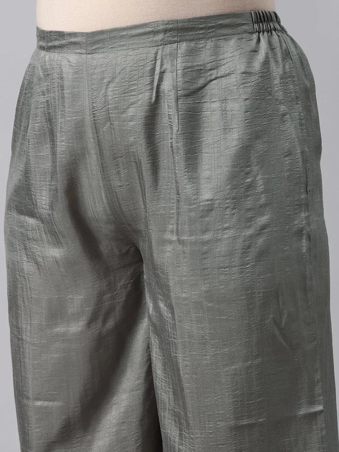 Buy Plus Size Grey Woven Design Art Silk Suit Set - 15076-3XL | Libas Ethnic Wear Online
Buy Plus Size Grey Woven Design Art Silk Suit Set - 15076-3XL | Libas Ethnic Wear Online