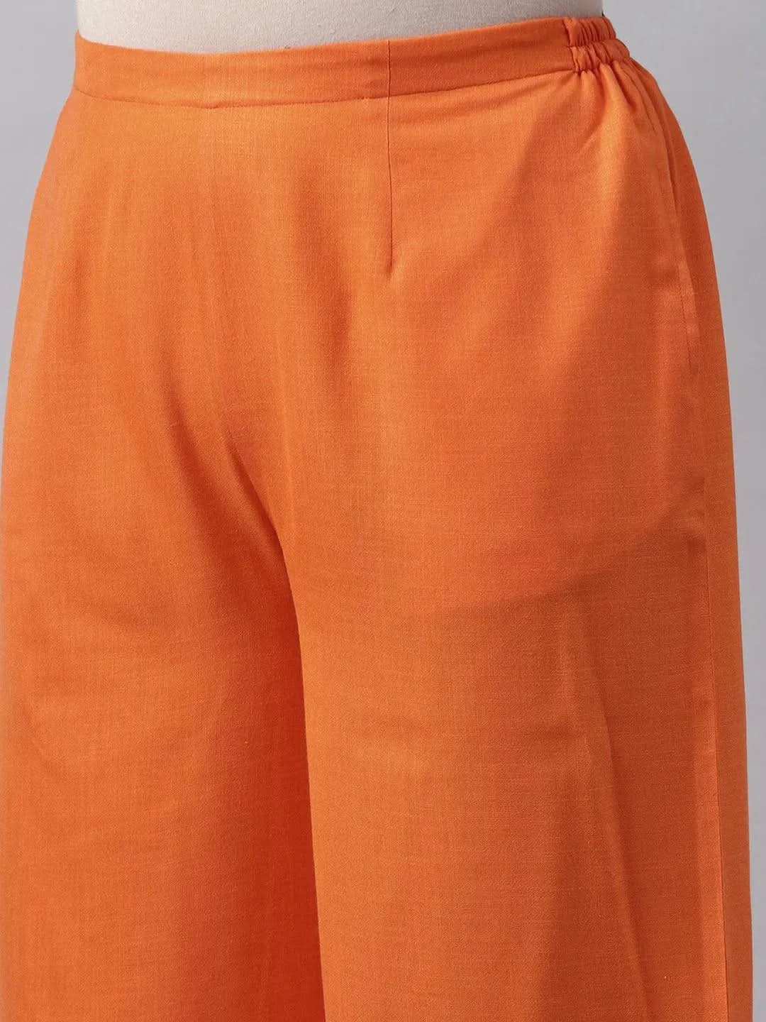 Buy Plus Size Orange Solid Cotton Suit Set - 15068-6XL | Libas Ethnic Wear Online
Buy Plus Size Orange Solid Cotton Suit Set - 15068-6XL | Libas Ethnic Wear Online