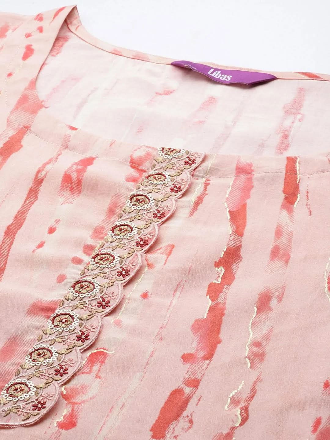 Plus Size Peach Printed Silk Blend Straight Kurta With Trousers & Dupatta
Plus Size Peach Printed Silk Blend Straight Kurta With Trousers & Dupatta