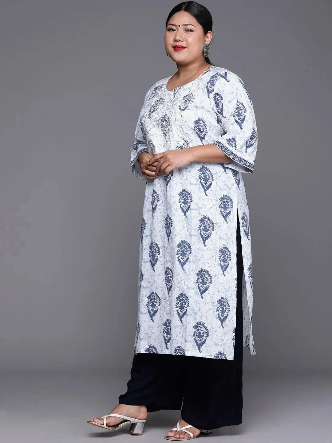 Buy Plus Size White Yoke Design Cotton Kurta - 25056O- | Libas Ethnic Wear Online
Buy Plus Size White Yoke Design Cotton Kurta - 25056O- | Libas Ethnic Wear Online