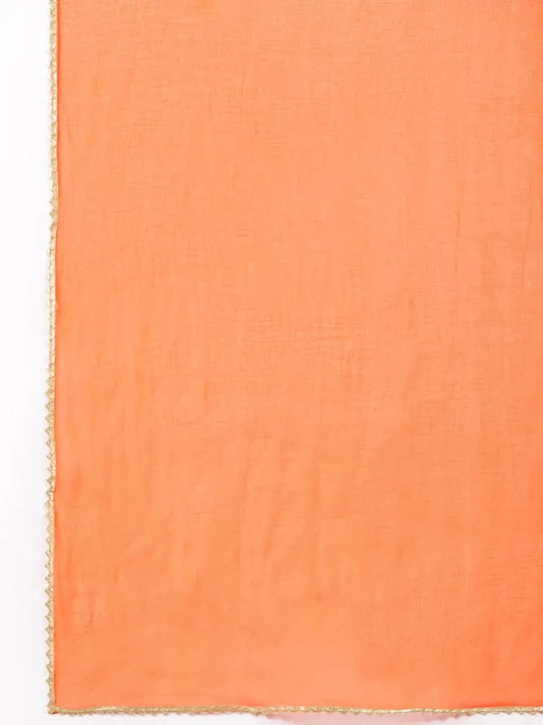 Red Printed Cotton Straight Kurta With Palazzos & Dupatta
Red Printed Cotton Straight Kurta With Palazzos & Dupatta