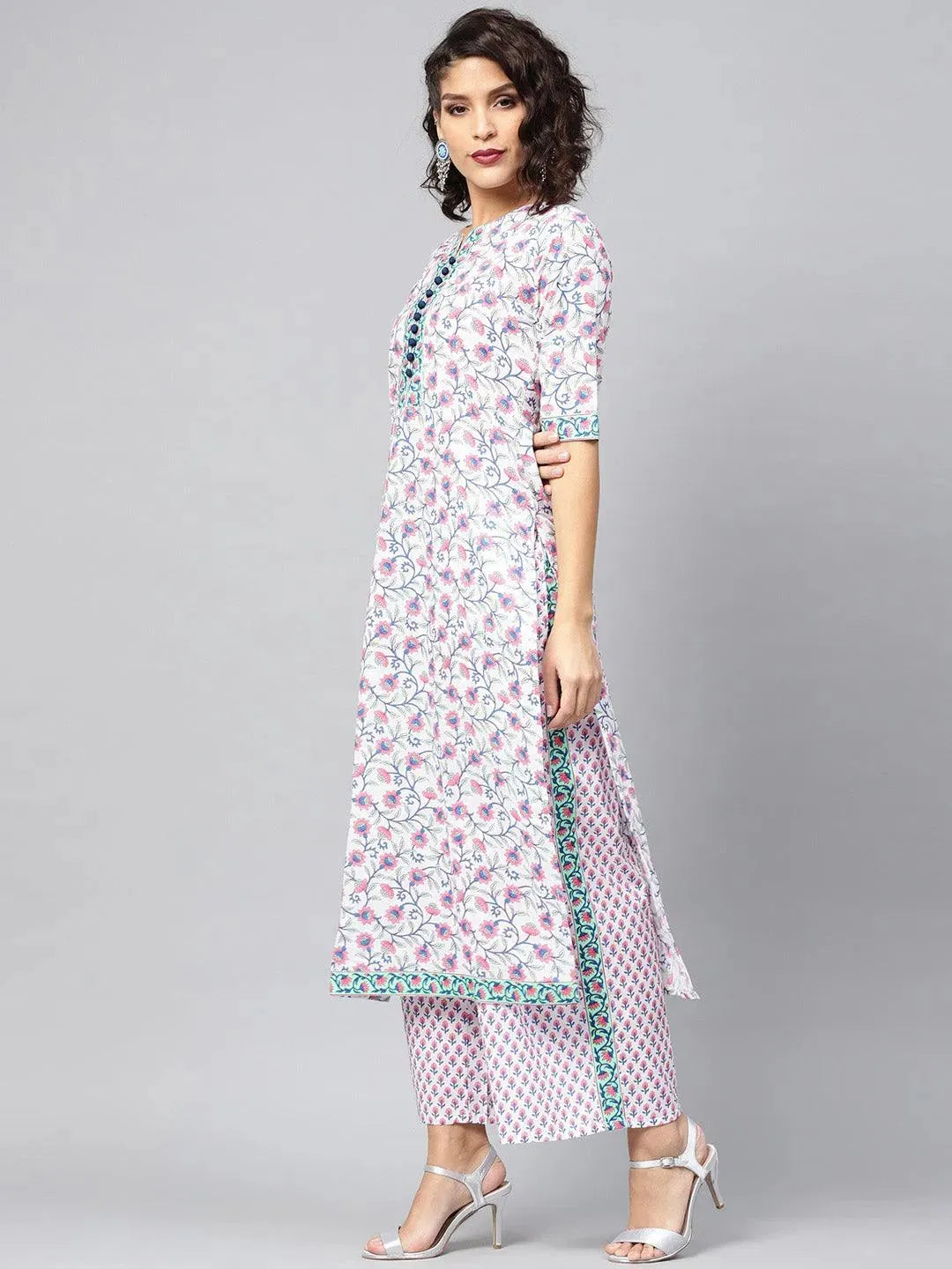 Buy White Printed Cotton Kurta Set - 6171MJ-XXL | Libas Ethnic Wear Online
Buy White Printed Cotton Kurta Set - 6171MJ-XXL | Libas Ethnic Wear Online