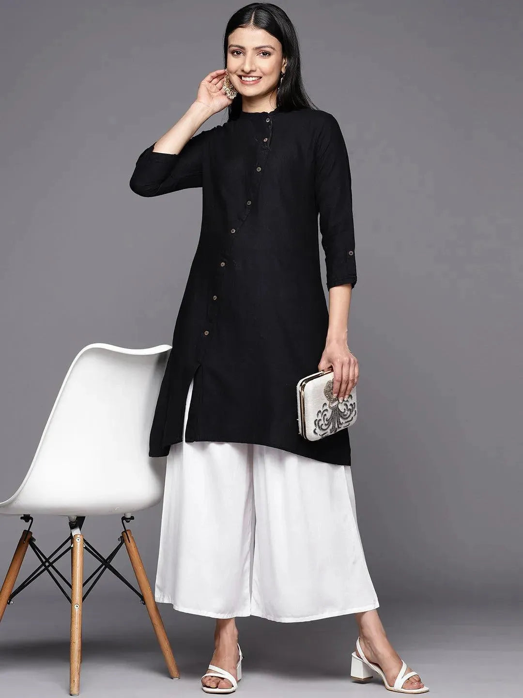 White Solid Rayon Palazzos
White Solid Rayon Palazzos