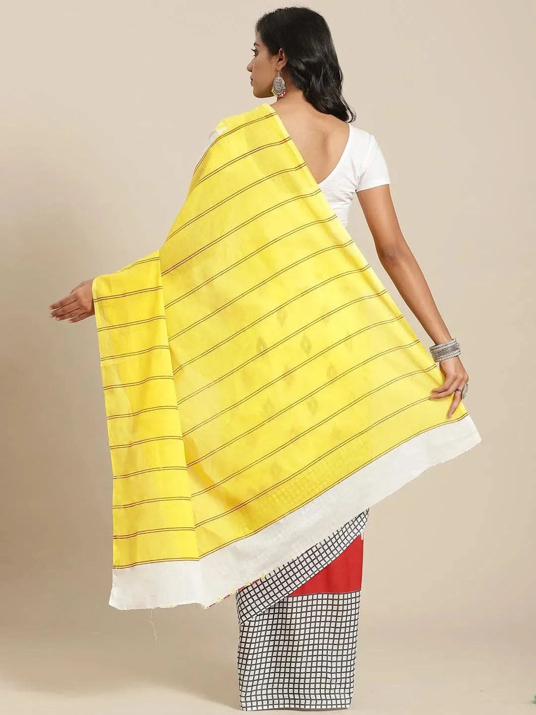 Buy Yellow Printed Cotton Saree - 14627 | Libas Ethnic Wear Online
Buy Yellow Printed Cotton Saree - 14627 | Libas Ethnic Wear Online