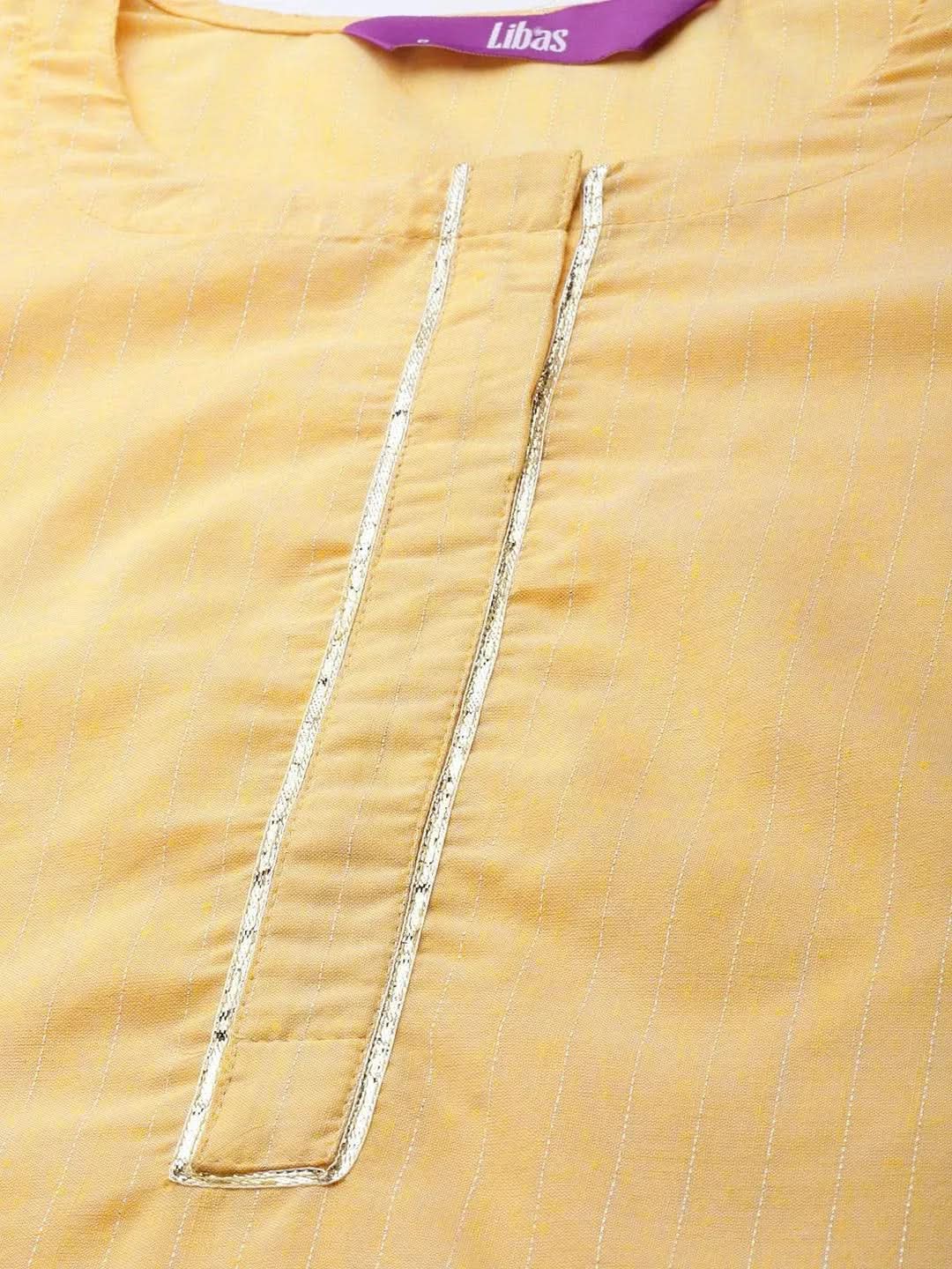 Buy Yellow Solid Cotton Kurta - 22113O-XS | Libas Ethnic Wear Online
Buy Yellow Solid Cotton Kurta - 22113O-XS | Libas Ethnic Wear Online