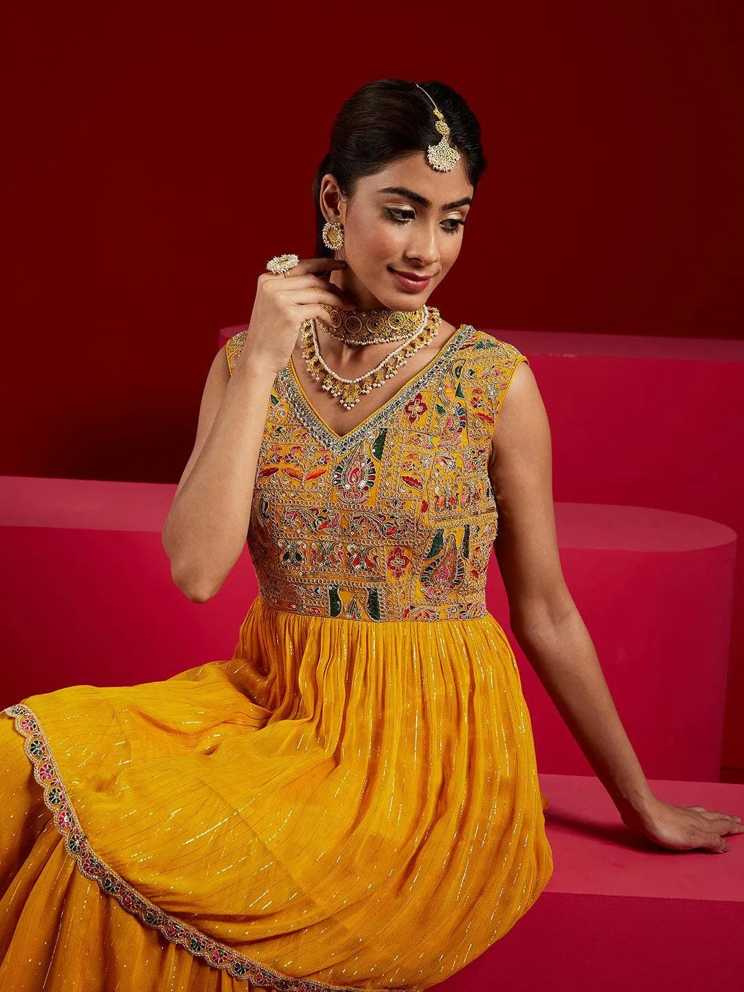chiffon sharara dress Embroidered Chiffon Sharara Suit: Pakistani Indian Wedding Outfit Eid Dresses