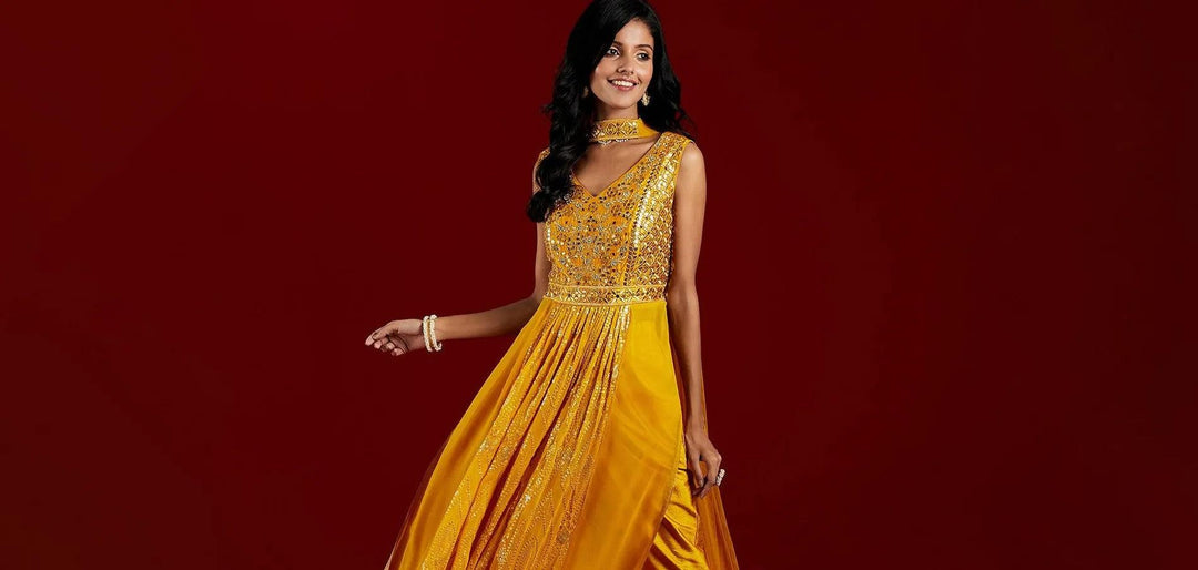 7 Fresh Haldi Outfits for Brides to Brighten Your Big Day - Libas