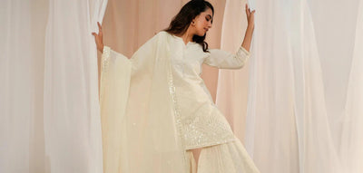 Bahaar Collection - Redefining Minimalism with White Ensembles