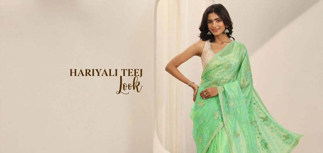 Glam Up Your Hariyali Teej Look With Libas