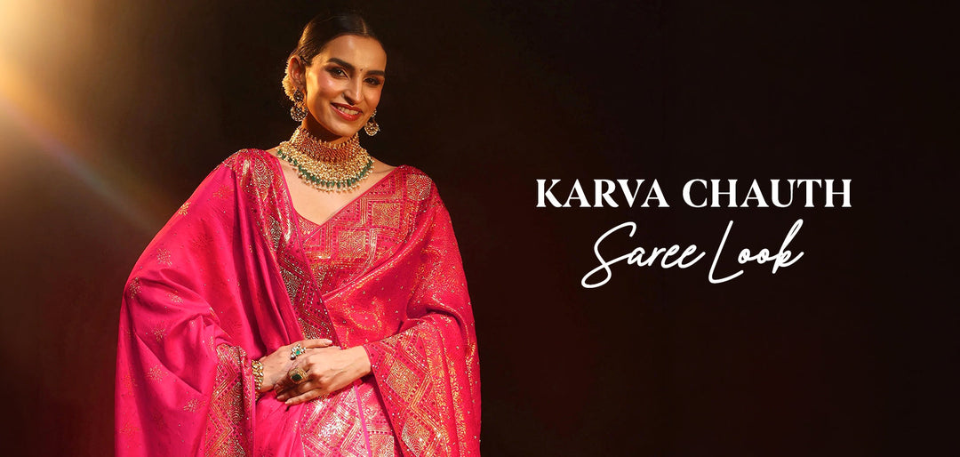 Discover Libas’ 10 Trending Karwa Chauth Saree Looks