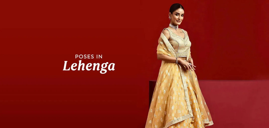 Dreamy Poses in Lehenga for Every Bride
