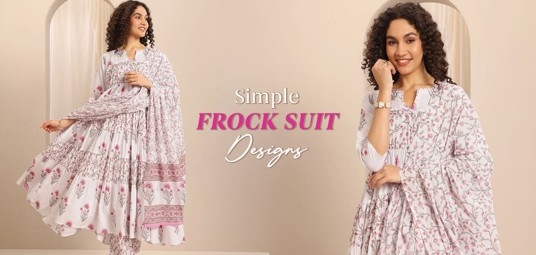 Simple Frock Suit Designs: A Colour Story for Every Mood
