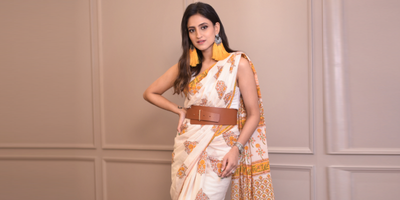 White Saree Styling Tips and Tricks