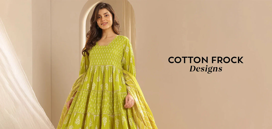 Stylish Cotton Frock Designs for Women