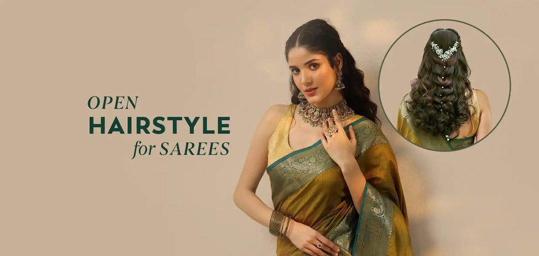 From Diva to Desi Cool: How to Rock an Open Hairstyle for Saree