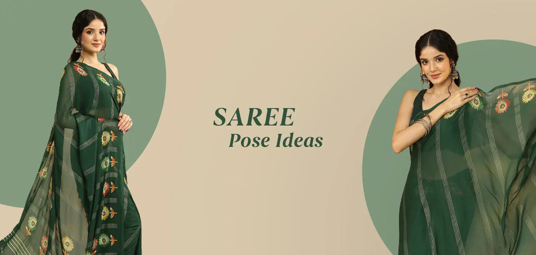 Saree Pose Ideas to Perfect Your Traditional Look