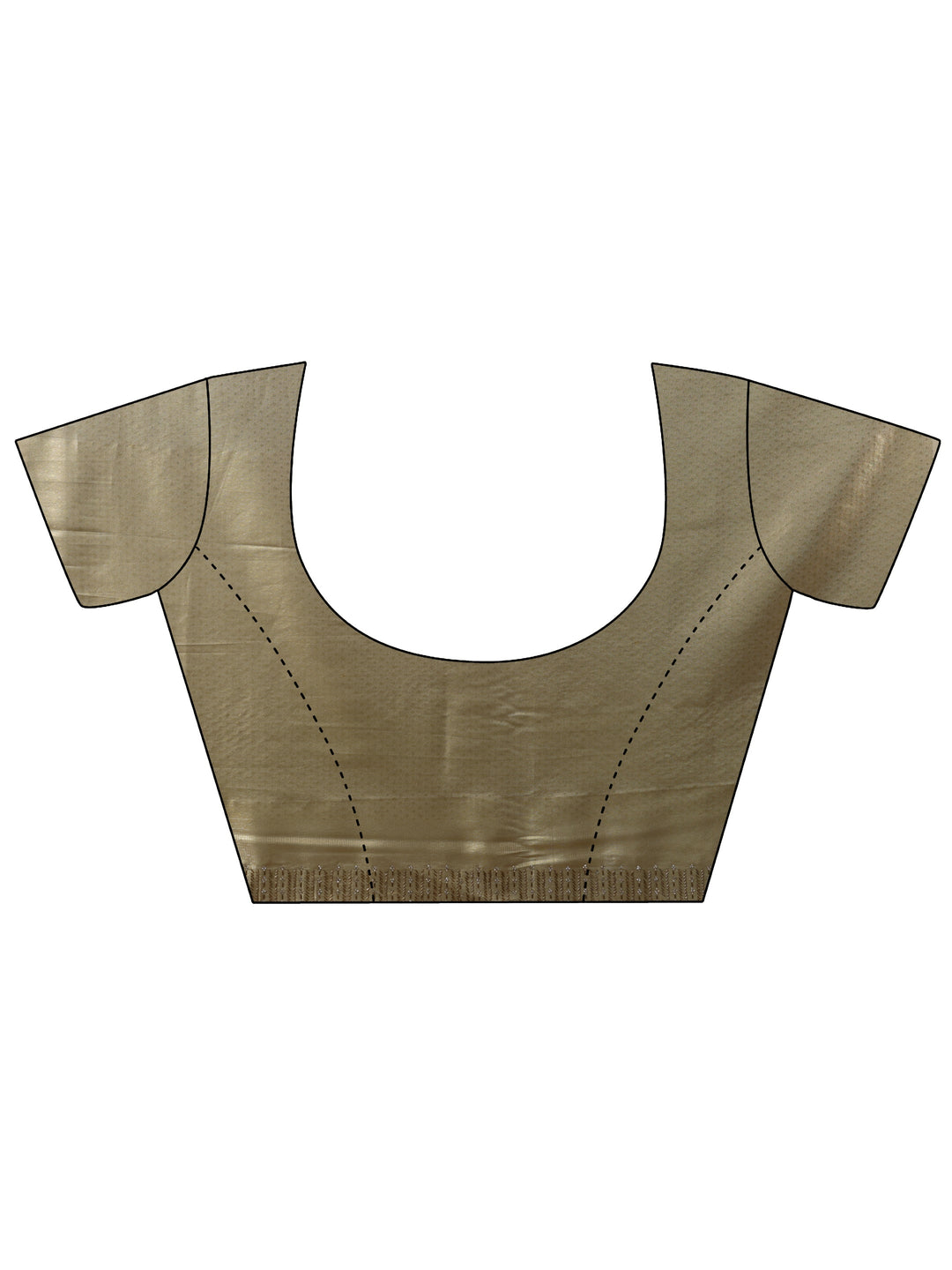  Gold Woven Design Silk Blend Saree 
