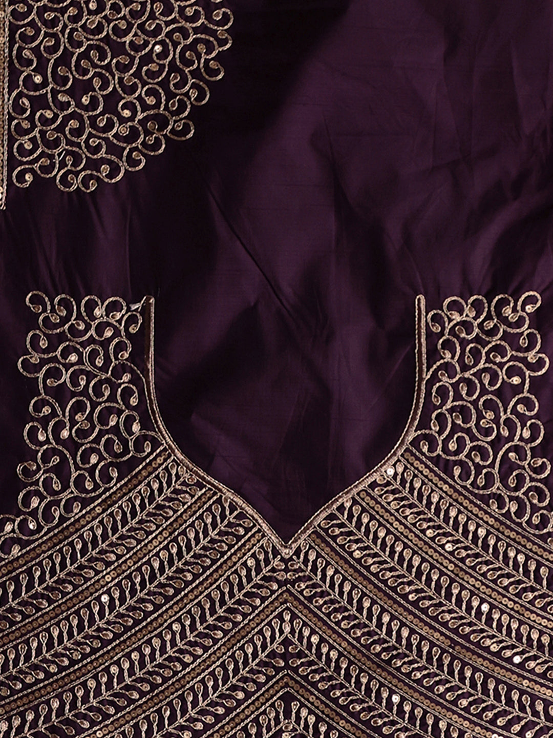  Lavender Embellished Georgette Saree 