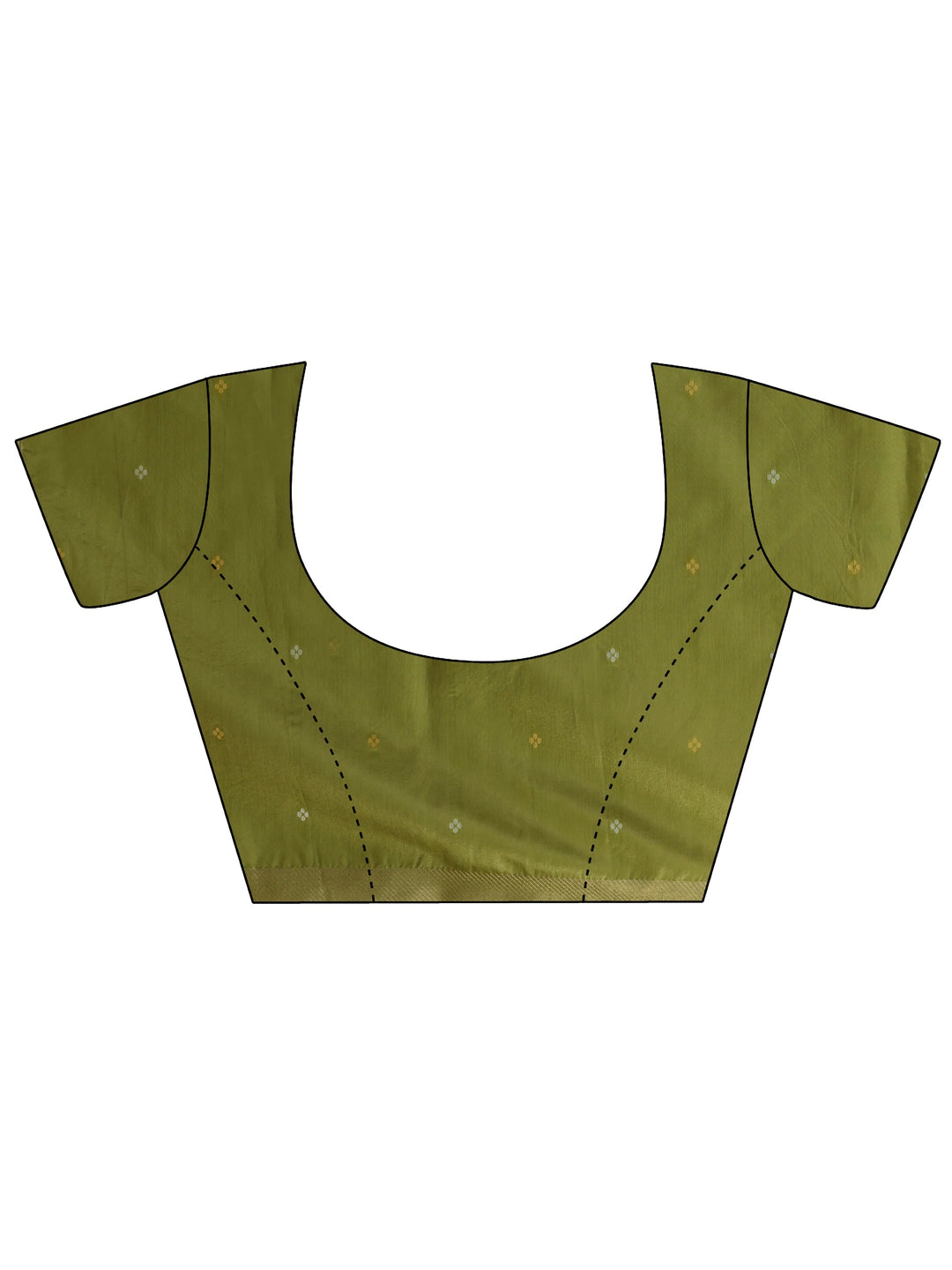  Libas Mustard Bandhani Silk Blend Saree 