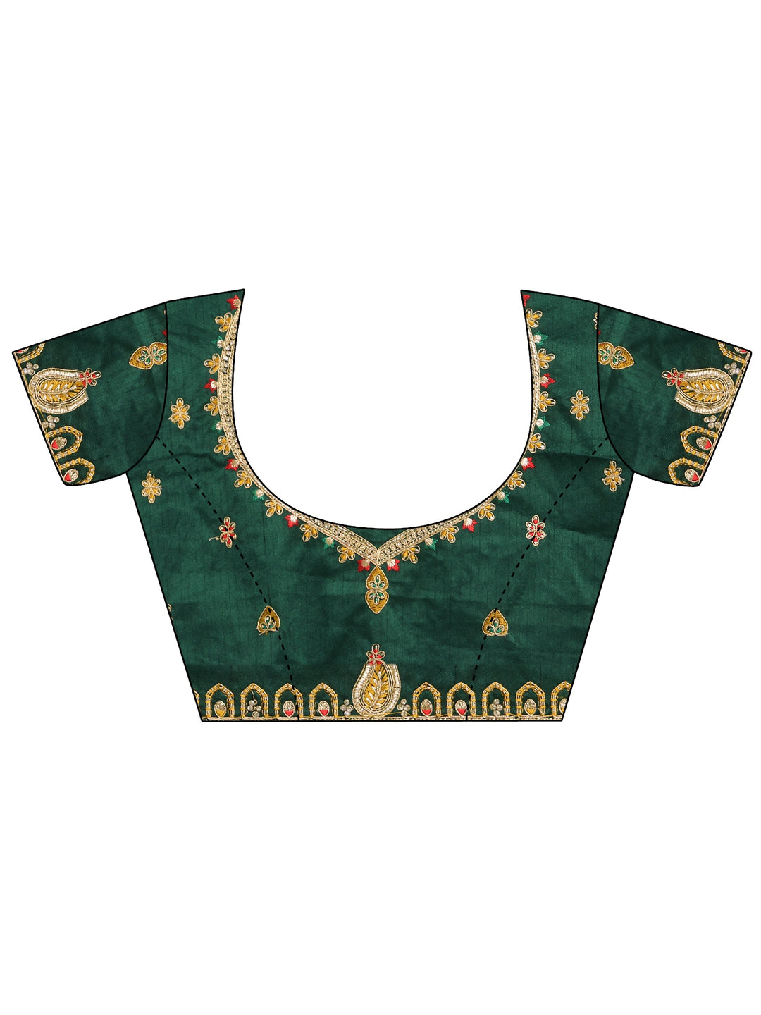  Libas Art Mustard Embroidered Tissue Saree with Stone Work 
