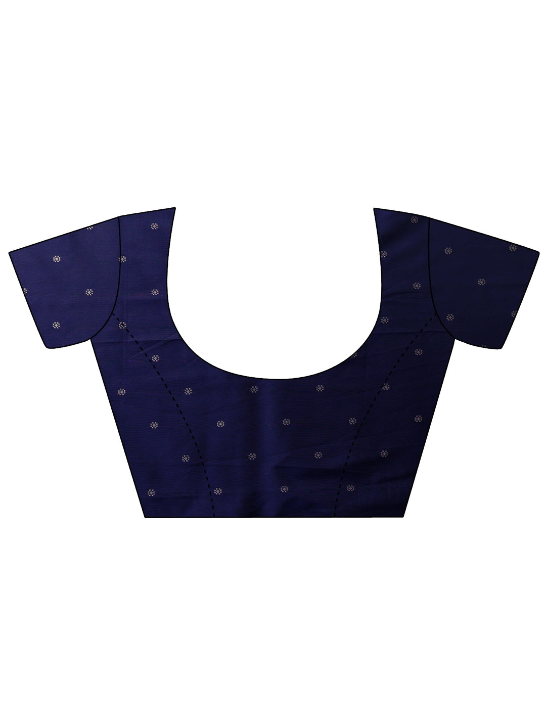  Libas Art Navy Blue Brocade Tassel Saree 