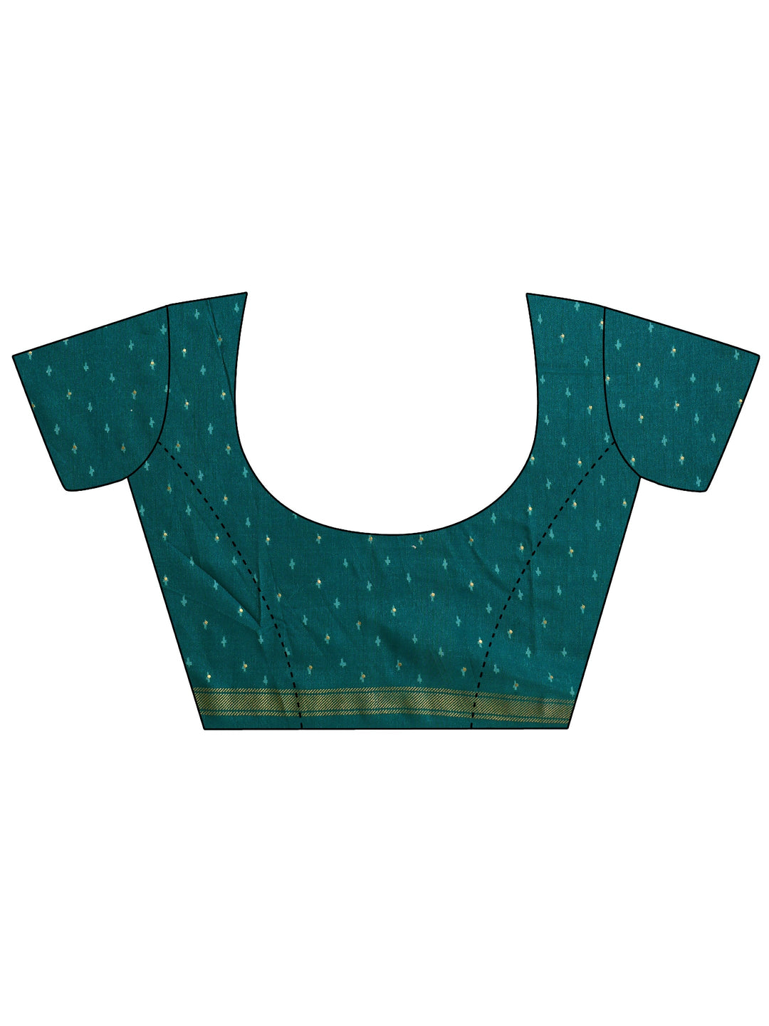  Libas Maroon Patola Printed Silk Blend Saree 