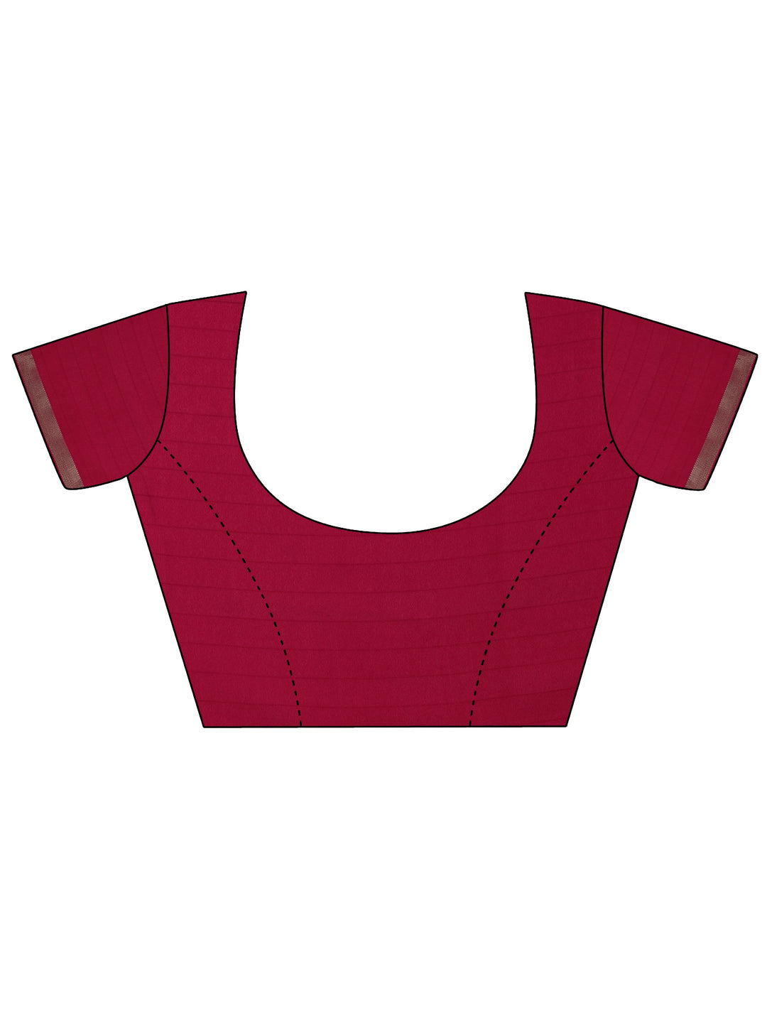  Pink Printed Georgette Saree With Unstitched Blouse Piece 