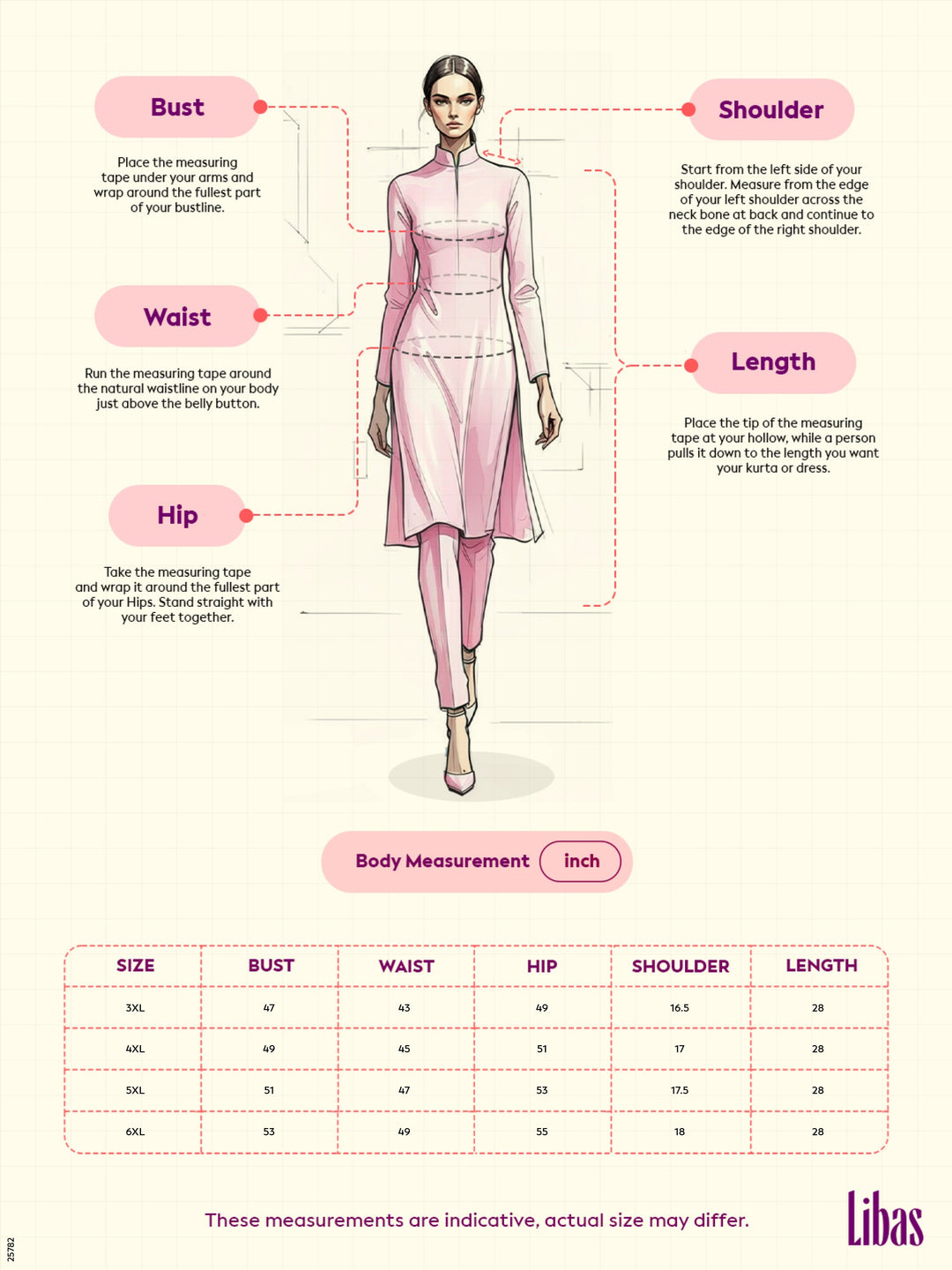  Plus Size Beige Printed Cotton Straight Short Kurti 