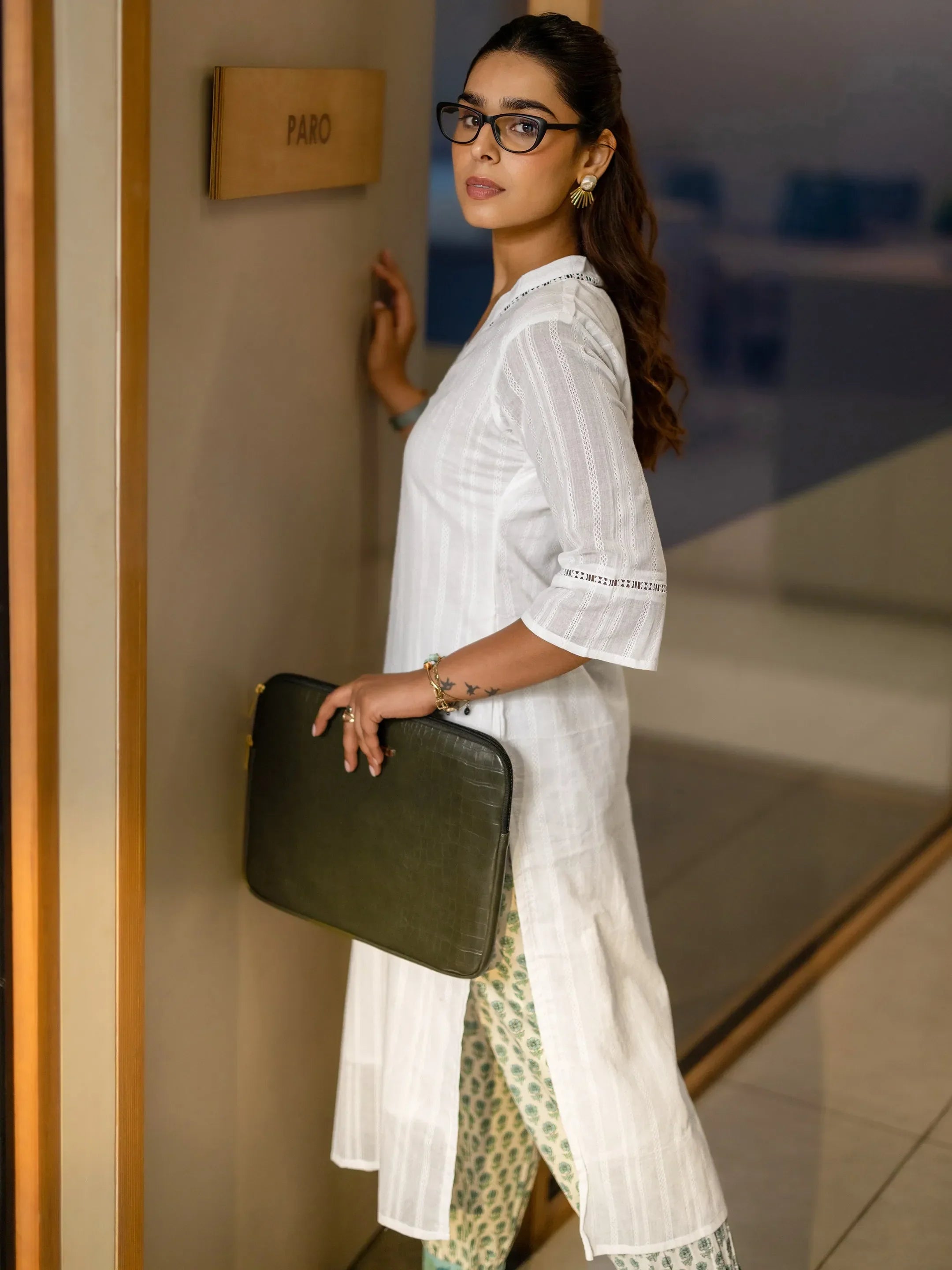 libas White Printed Cotton Straight Kurta-picture-23