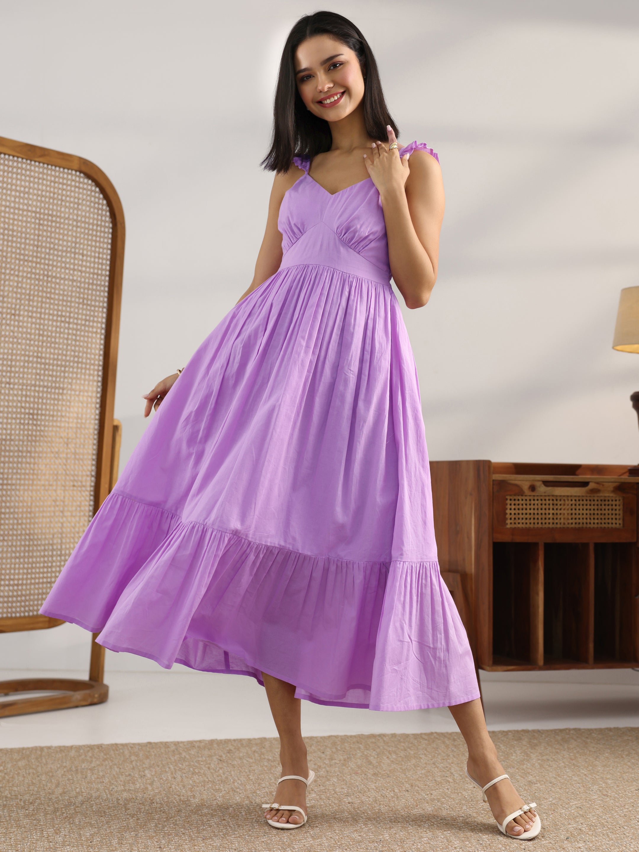 ワンピース Uhr Heart Mom Dress 5-6y purple ワンピース uhr heart mom dress pink 5-6y Uhr Heart Mom Dress | MILK.