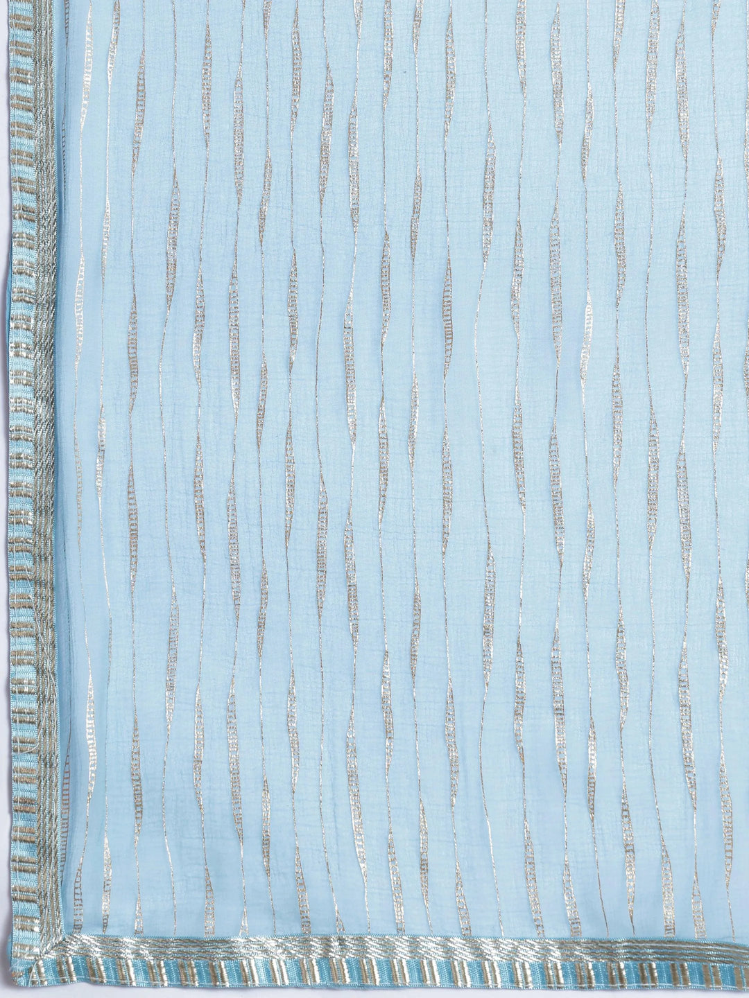 Off White Printed Cotton Straight Suit With Dupatta - Libas 