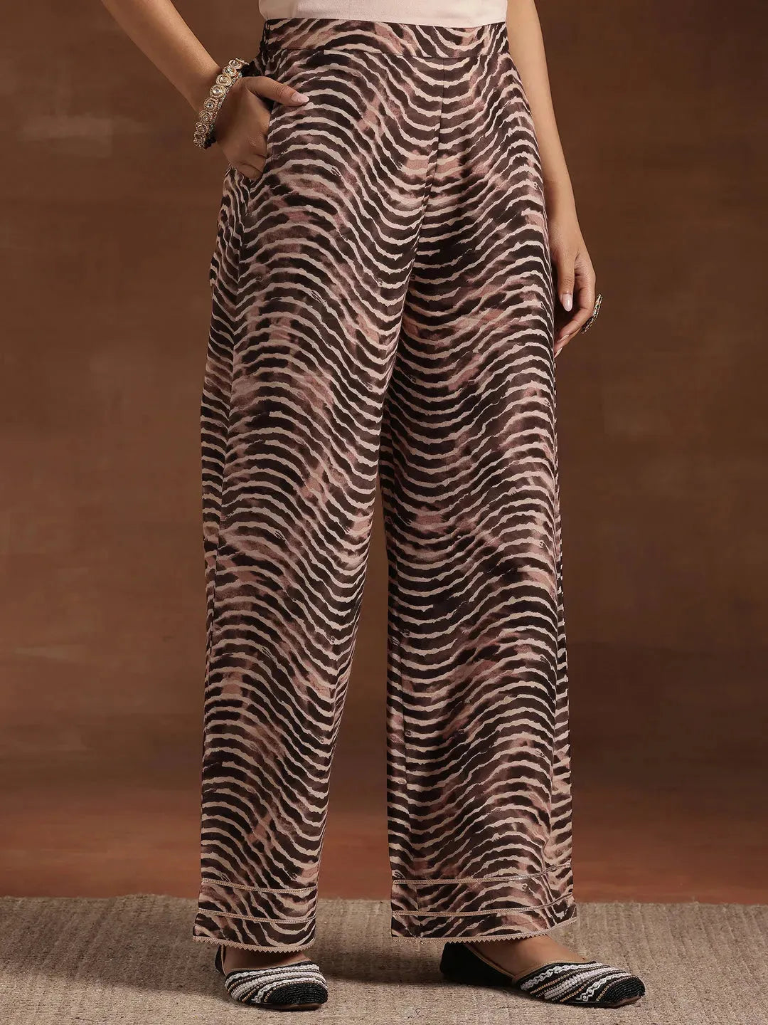  Black Printed Cotton Straight Suit With Dupatta 