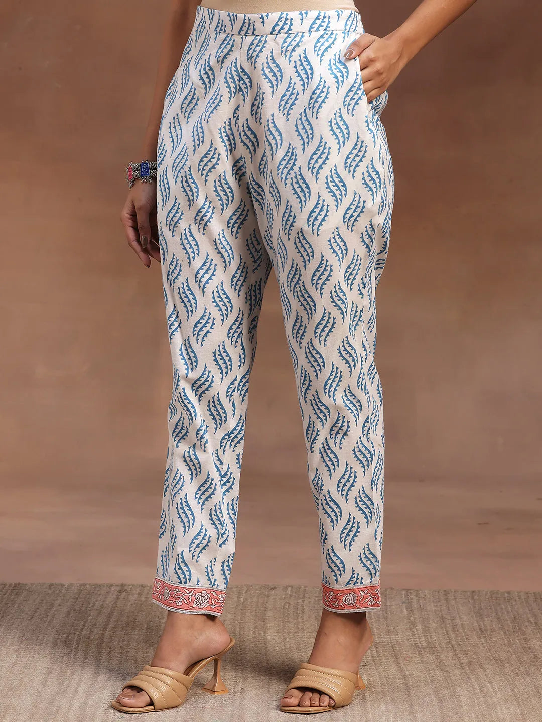  Yellow Printed Cotton Straight Suit With Dupatta 