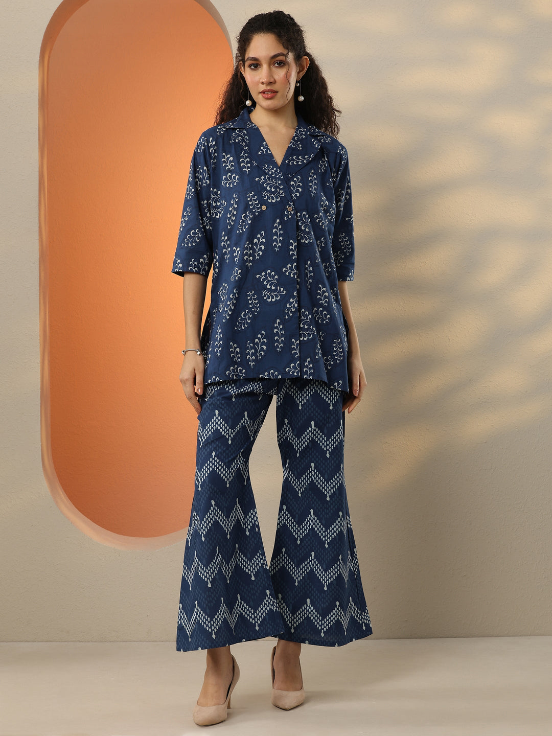  Black Embroidered Viscose Rayon Co-Ord Sets 