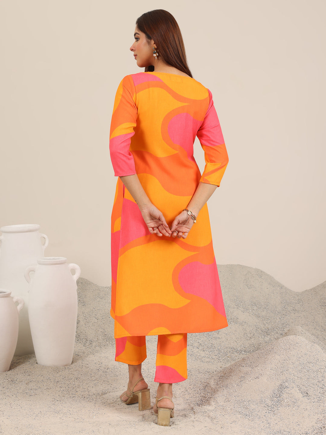  Multi Printed Crepe Co-Ord Sets 