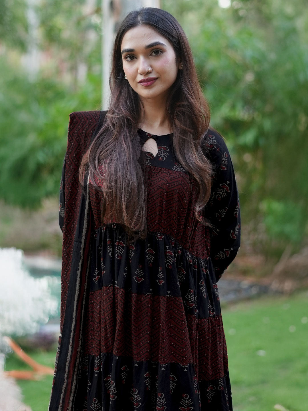 Long Churidar Dress Anarkali Long Churidar Embroidered Sleeve Kurta With Dupatta Set Long Churidar Dress Anarkali Long Churidar Embroidered Sleeve Kurta With Dupatta Set
