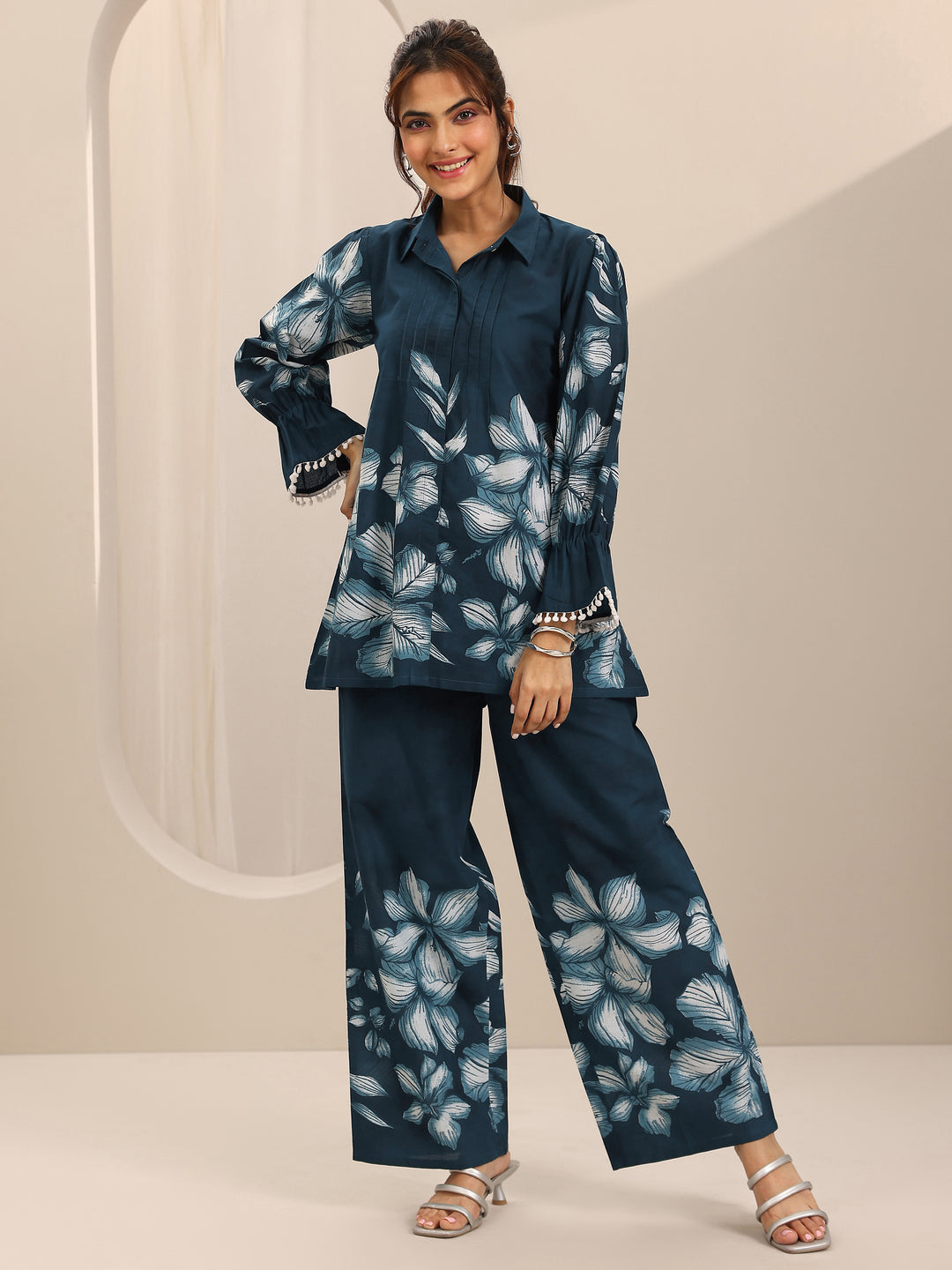  Blue Printed Cotton Co-Ord Sets 