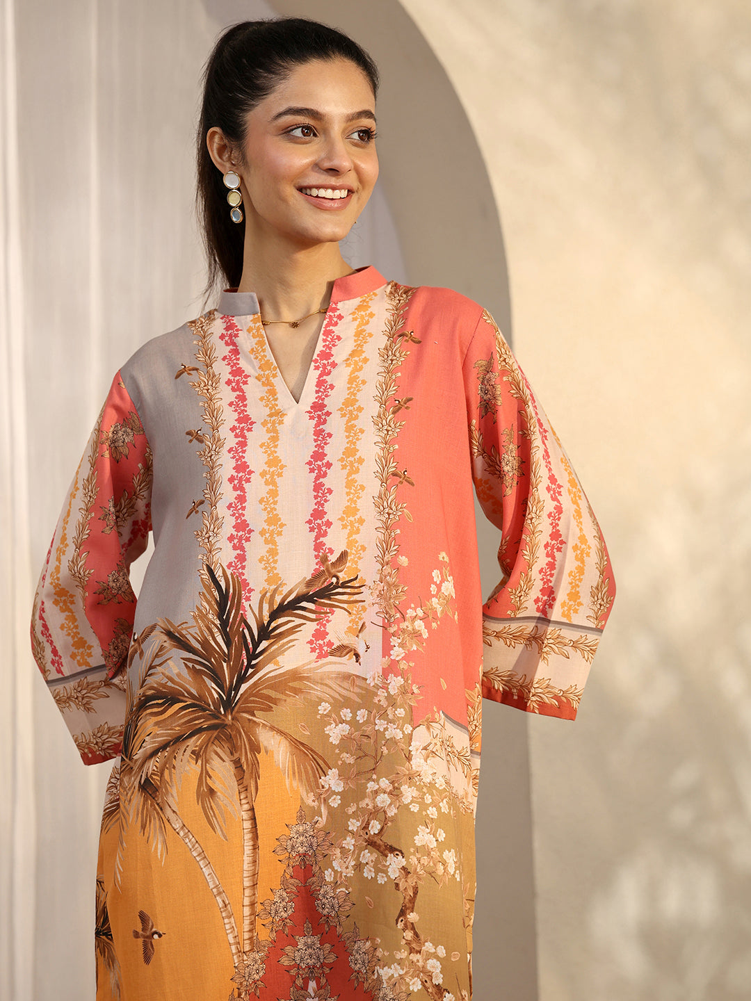  Multi Printed Cotton Blend Co-Ord Sets 